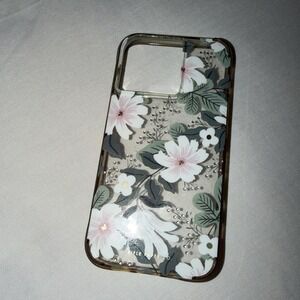 Rifle Paper Co Clear‎ Willow Case for Apple iPhone 13 Pro Max (6.7")